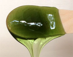 green wax